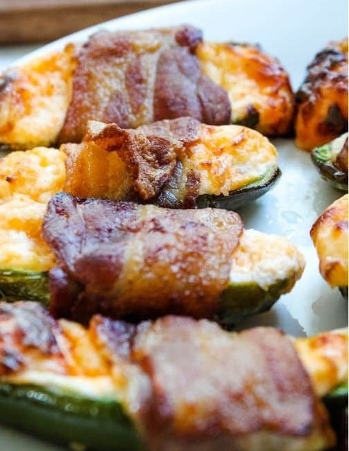 Bacon-wrapped Japapeños