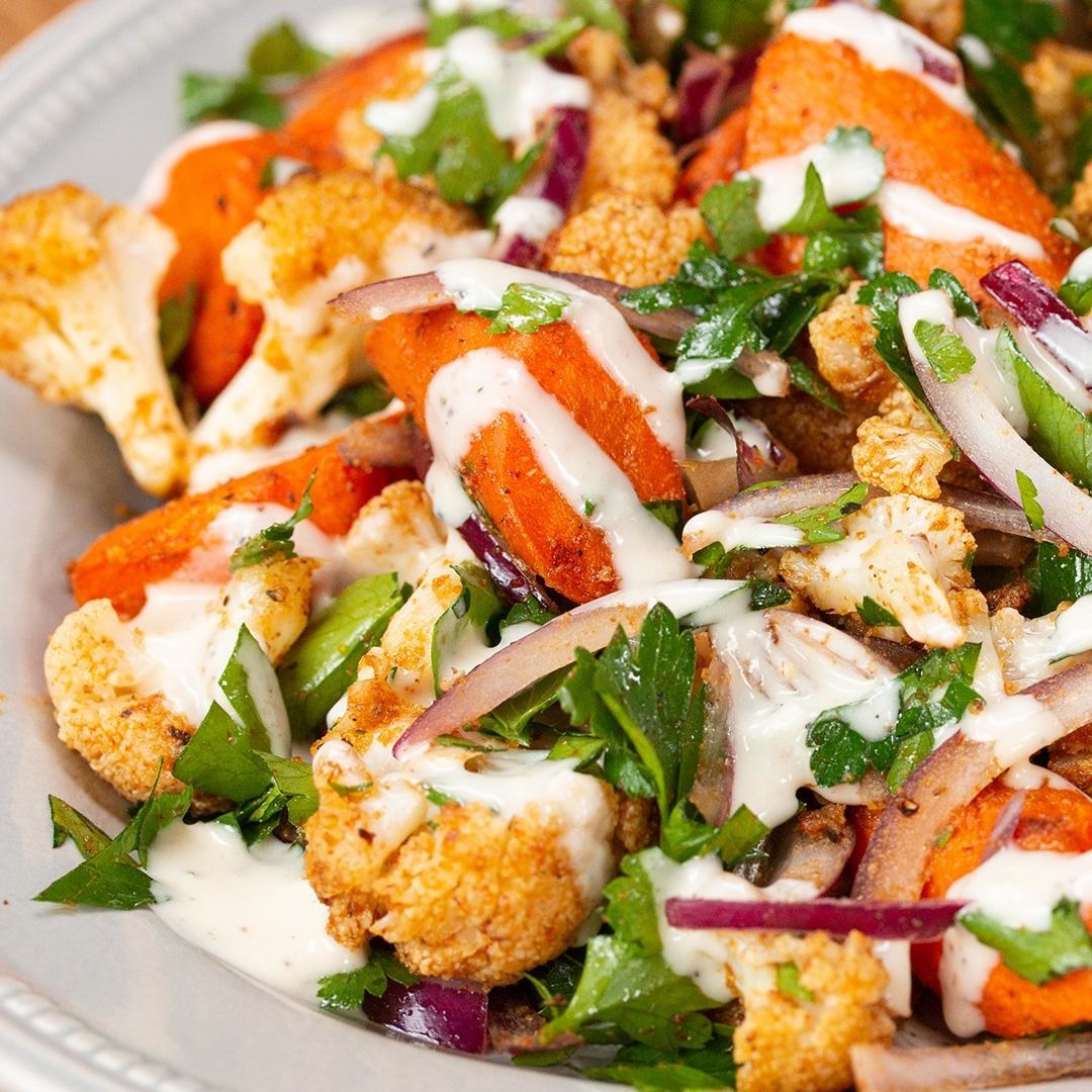 Roasted Cauliflower Salad